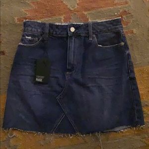 Paige Denim Mini Skirt